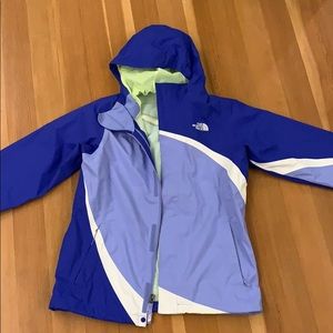 north face rain jacket